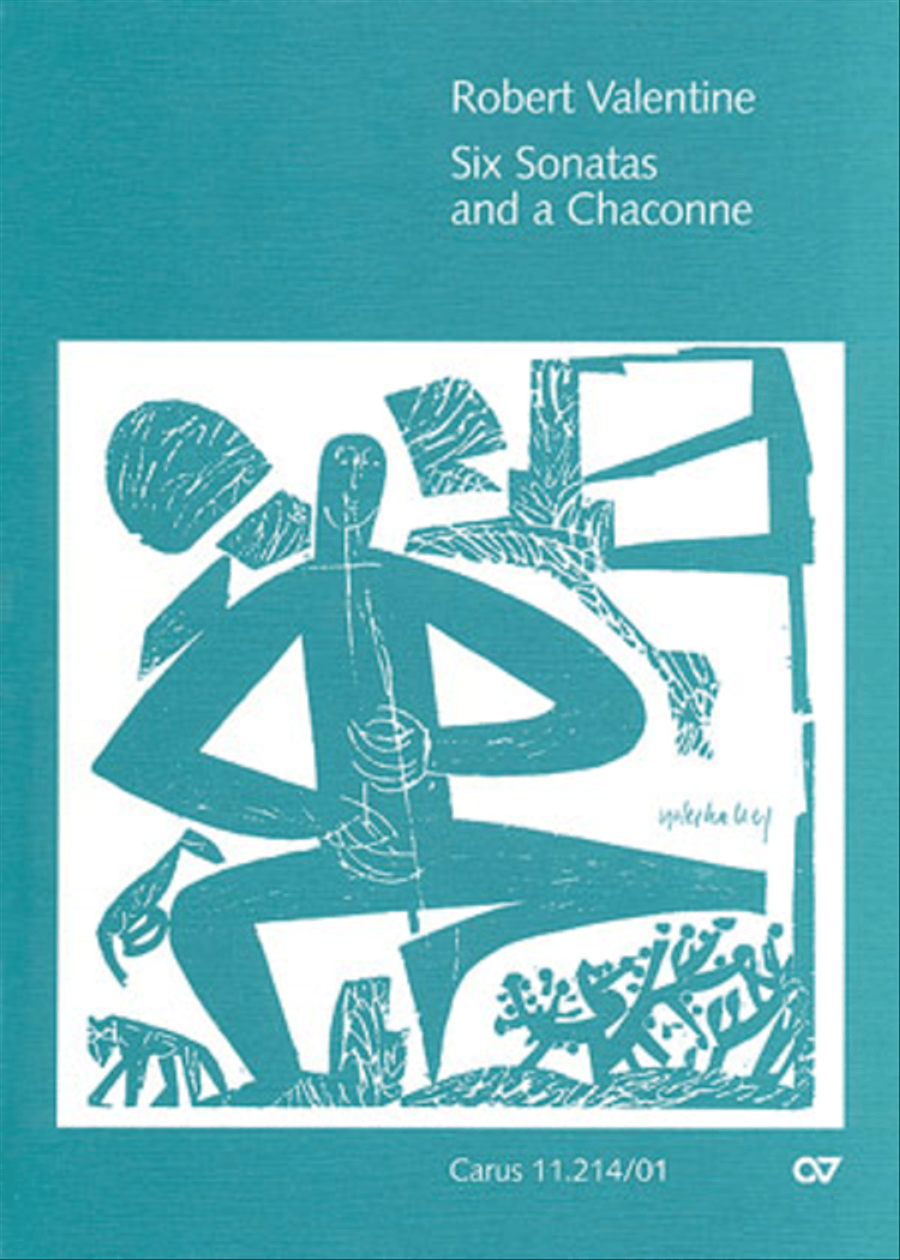 6 Sonatas and a Chaconne Recorder scores gallery preview page 1