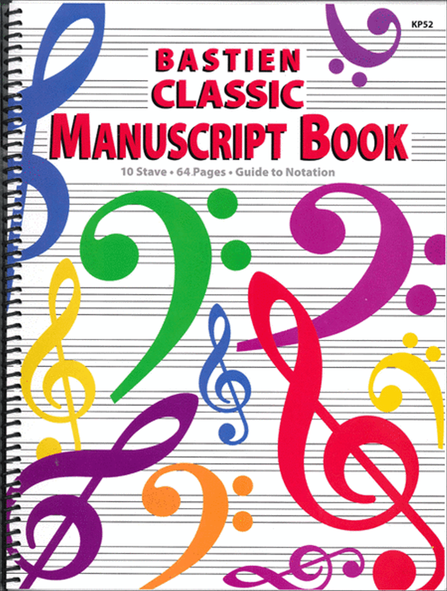 Bastien Classic Manuscript Book Piano Method scores gallery preview page 1