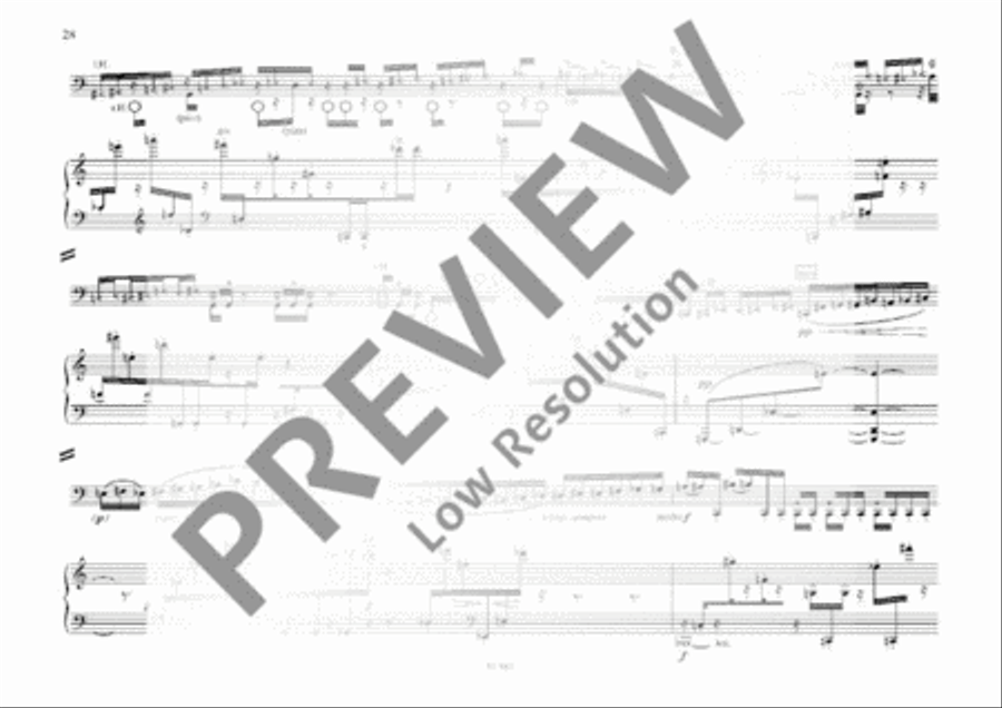 Romancendres Piano Accompaniment scores gallery preview page 19