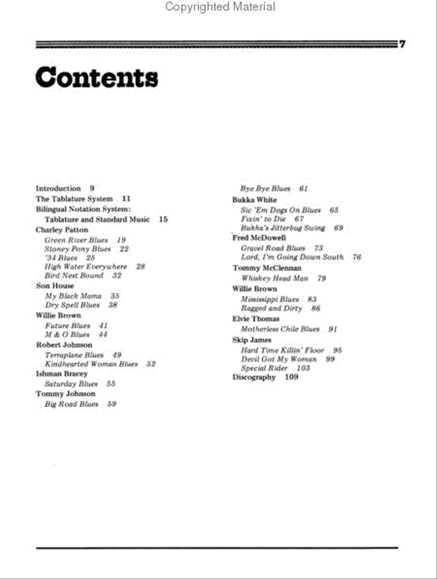Delta Blues Delta Blues Electric Guitar scores gallery preview page 2