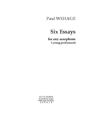 Six Essays