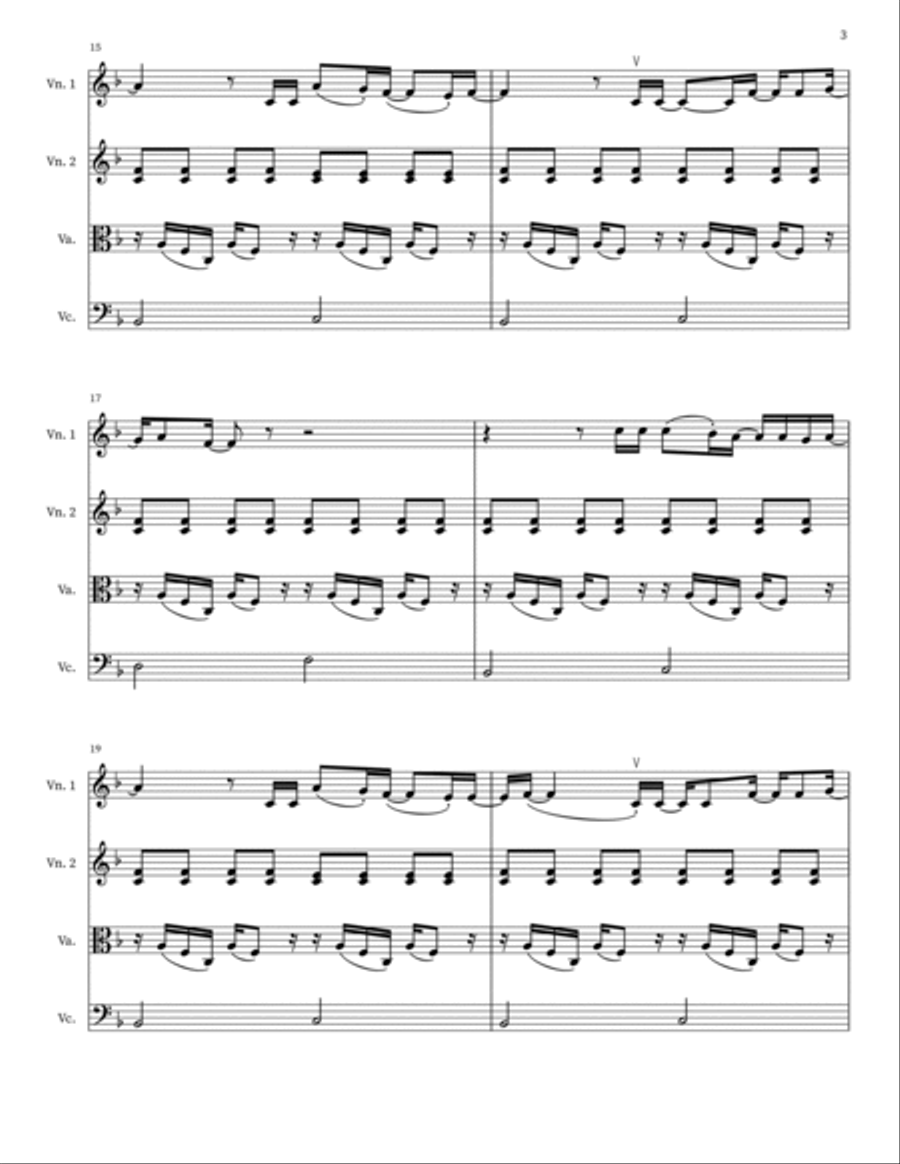 Tonight, Tonight Small Ensemble scores gallery preview page 3