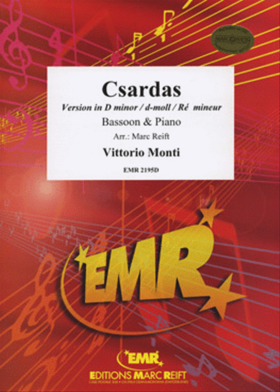 Csardas Bassoon Solo scores gallery preview page 1