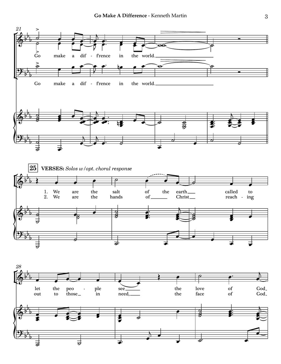 Anthem for Sacred Youth Choir - 