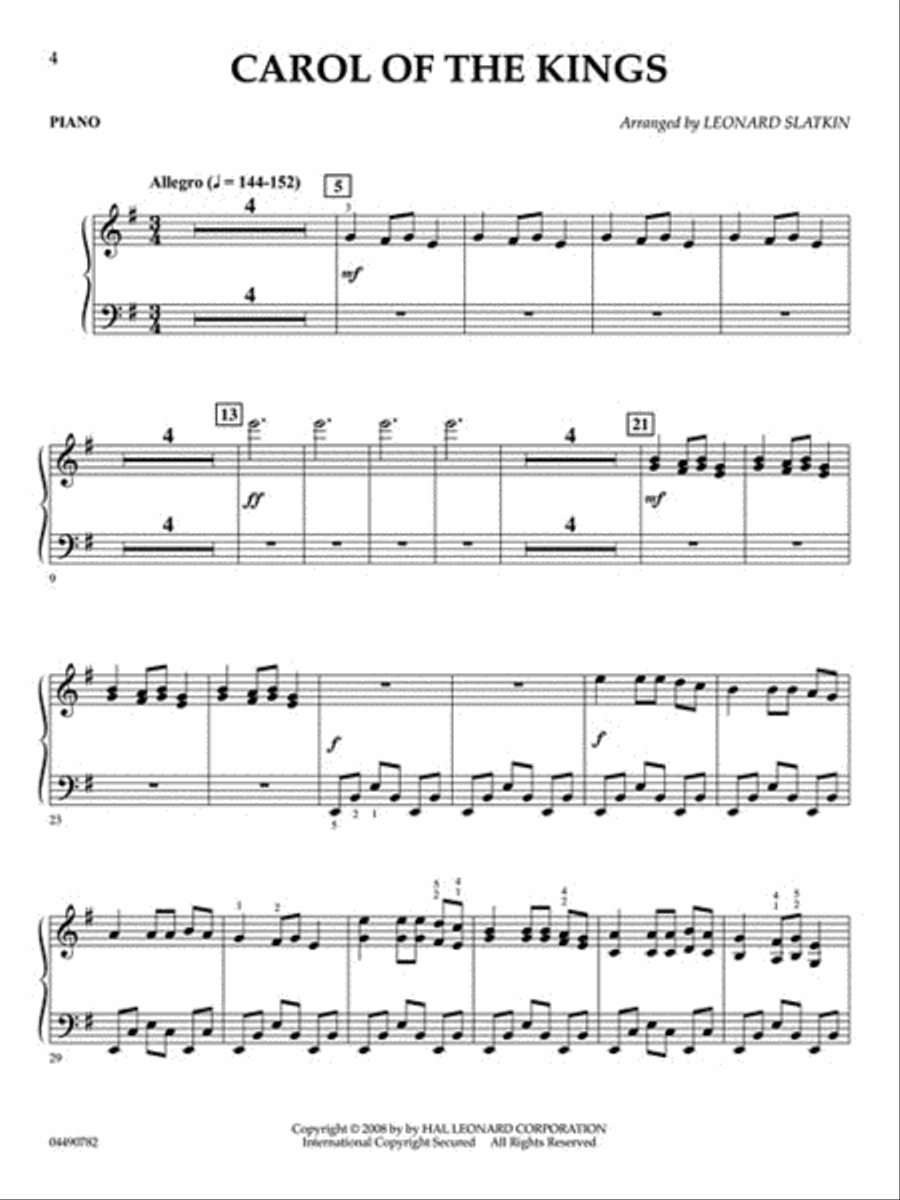 Holidays for Piano and Strings String Orchestra scores gallery preview page 2