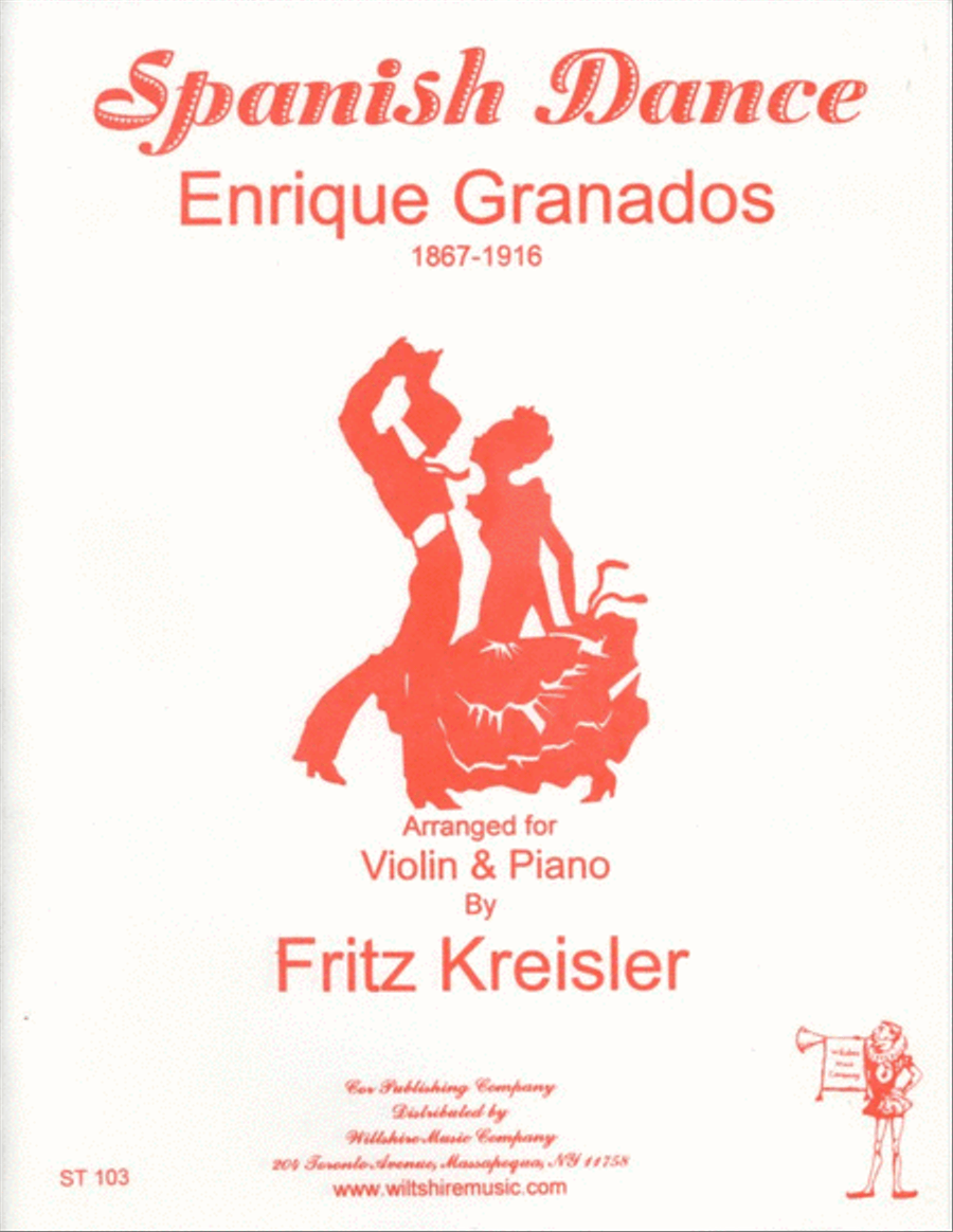 Spanish Dance Violin Solo scores gallery preview page 1