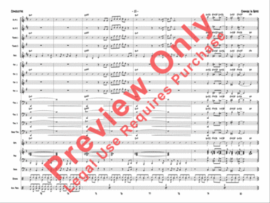 Change Is Good Jazz Ensemble scores gallery preview page 13