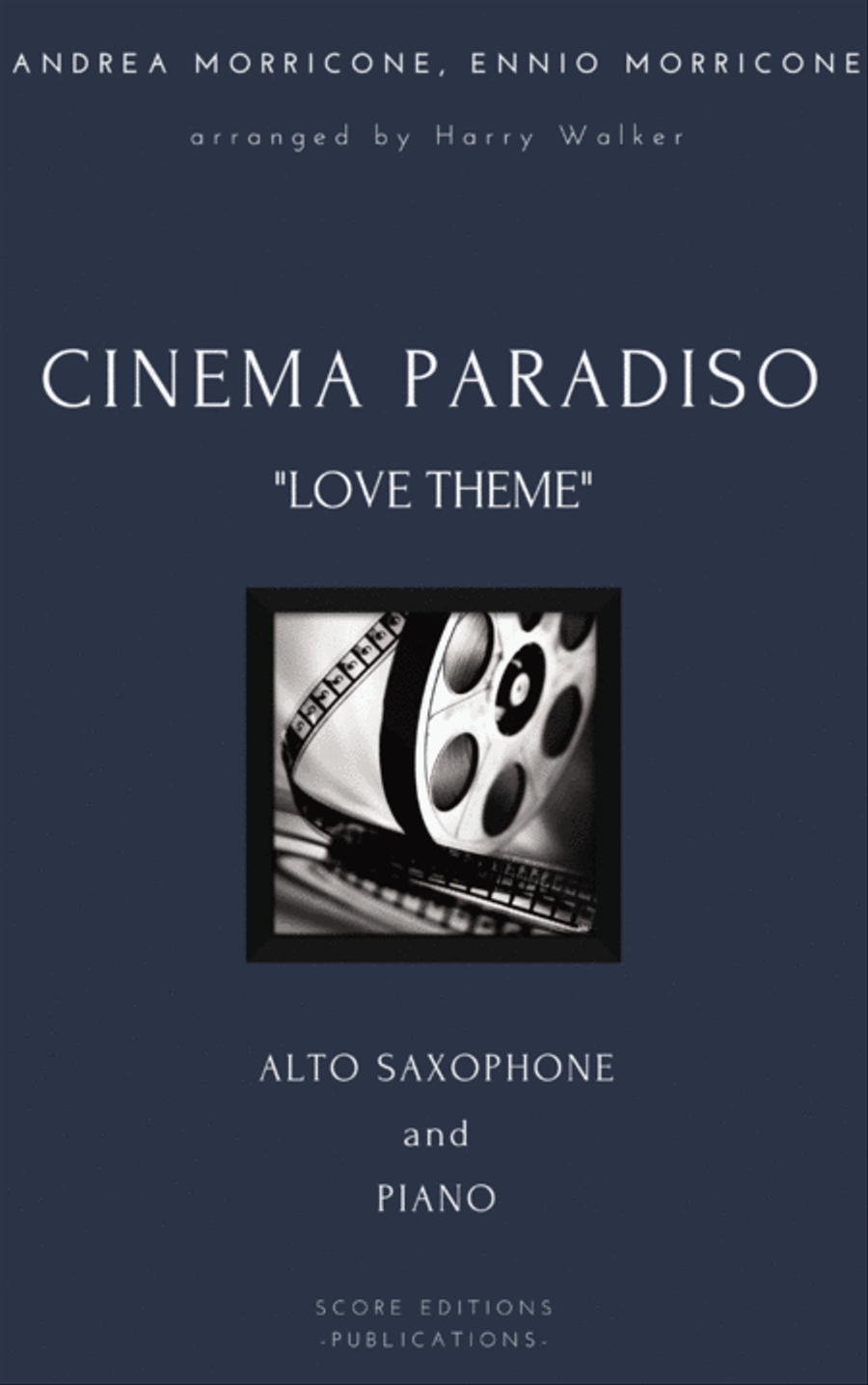 Cinema Paradiso Alto Saxophone scores gallery preview page 1
