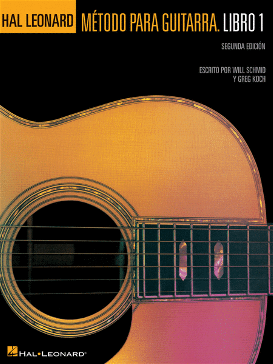 Spanish Edition: Hal Leonard Metodo Para Guitarra Libro 1 – Segunda Edition Guitar scores gallery preview page 1