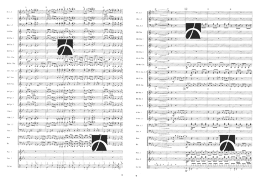 Cervo a Primavera Concert Band scores gallery preview page 3