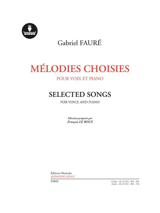 Book cover for Melodies Choisies (book/download Card Al30693)