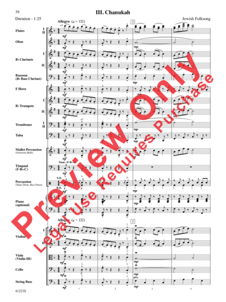 Joyful Holidays Joyful Holidays Full Orchestra scores gallery preview page 17