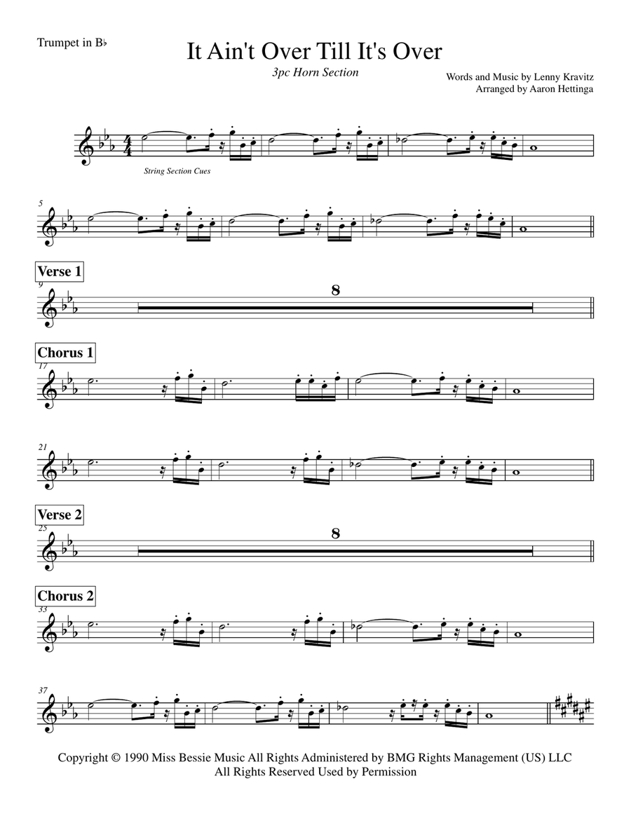 It Ain't Over 'til It's Over Small Ensemble scores gallery preview page 2