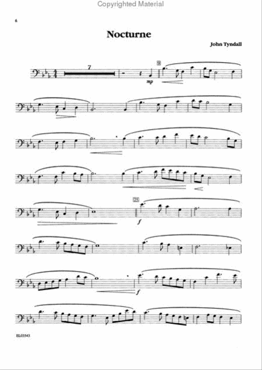 Belwin Master Solos (Trombone), Volume 1 Baritone Horn scores gallery preview page 4