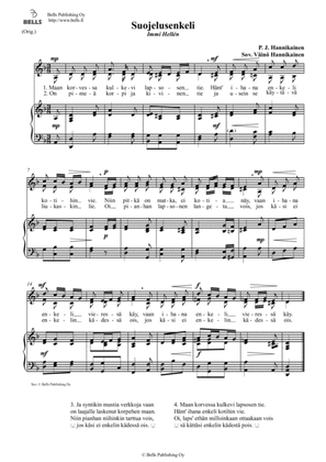 Suojelusenkeli (Duet) (Original key: D minor)