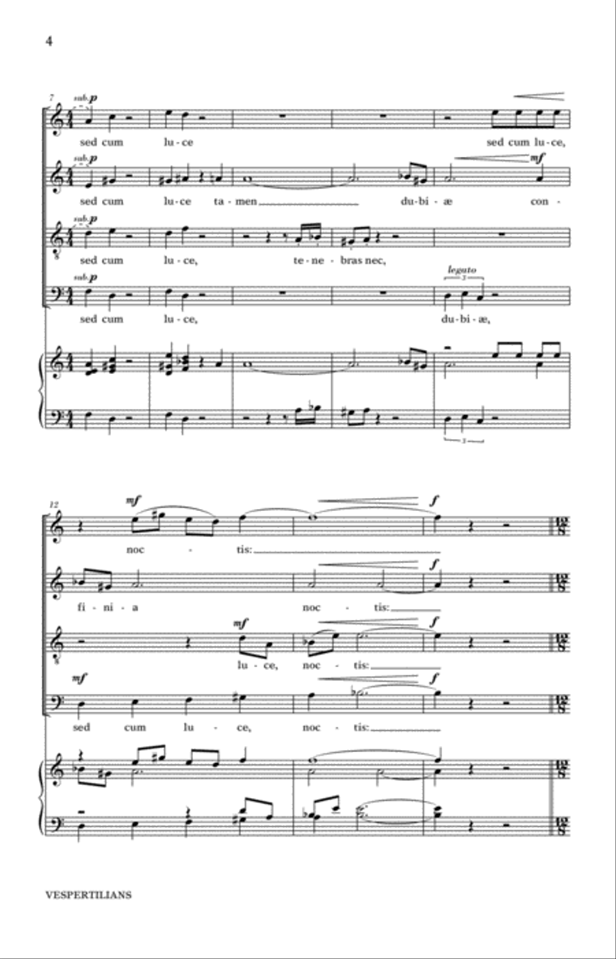 Vespertilians Vespertilians 4-Part scores gallery preview page 2