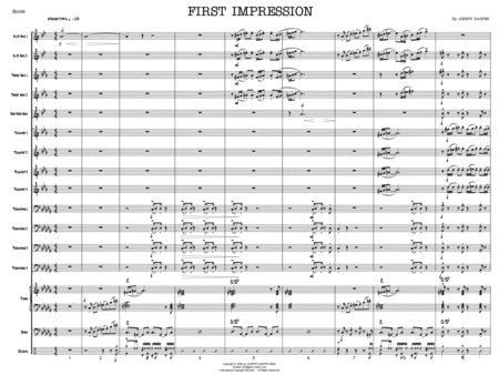 First Impression (Jazz Ensemble) image number null