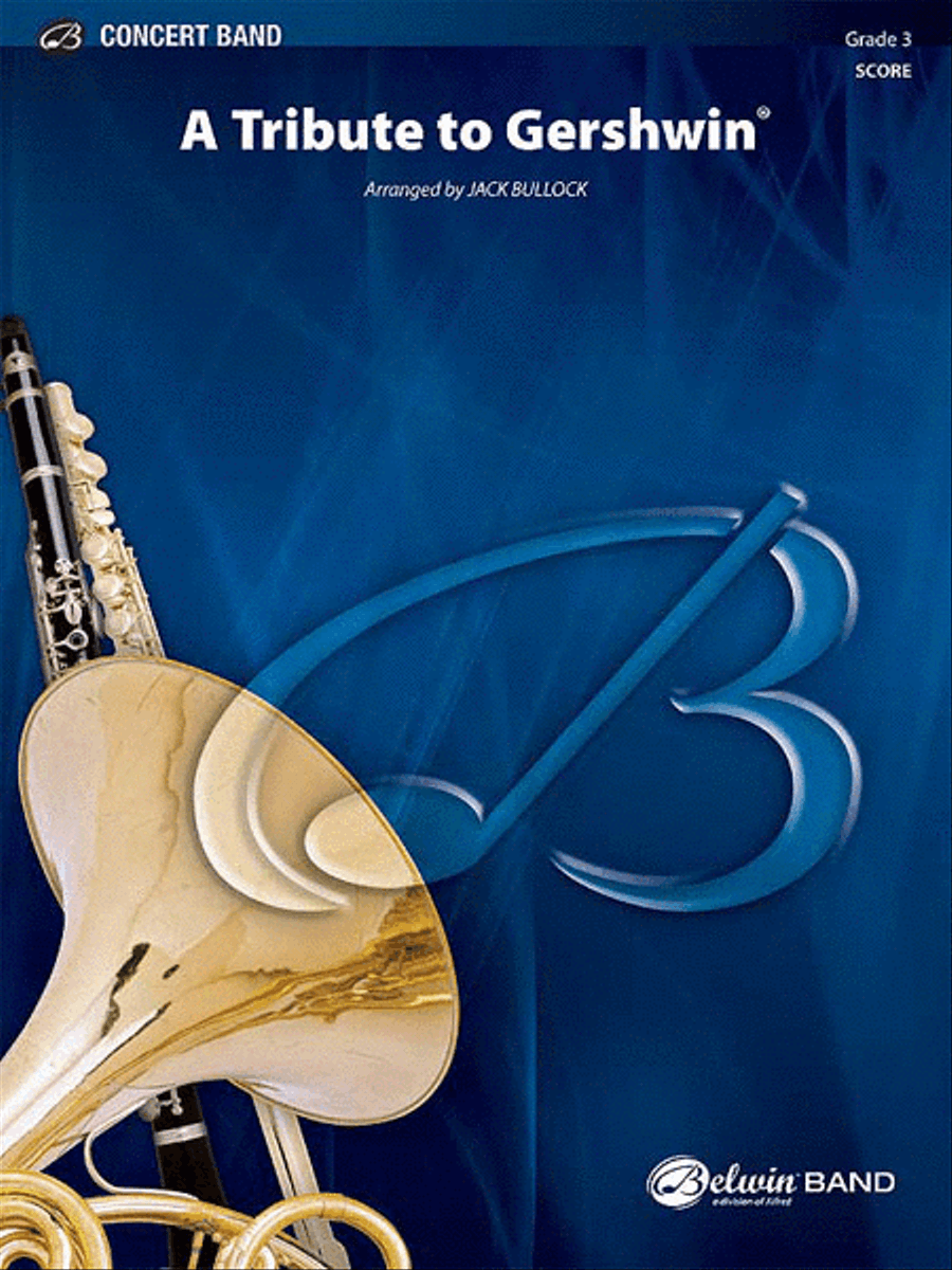 A Tribute to Gershwin Concert Band scores gallery preview page 1