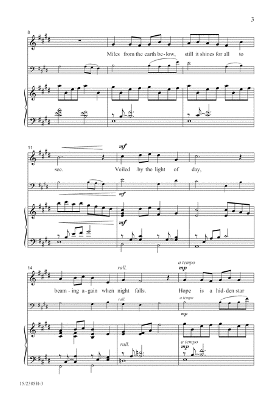 Hope Is a Hidden Star 2-Part scores gallery preview page 4