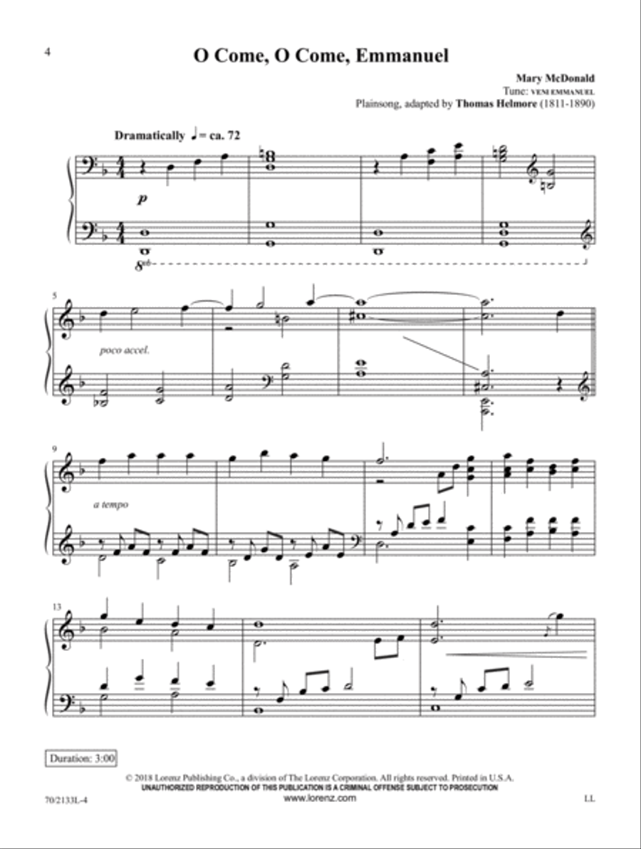 Christmas by Candlelight Piano Solo scores gallery preview page 3