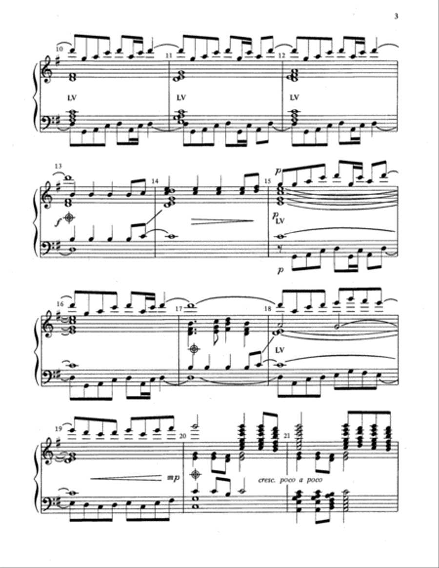Unto Us a Child Is Born 4-Octaves scores gallery preview page 3