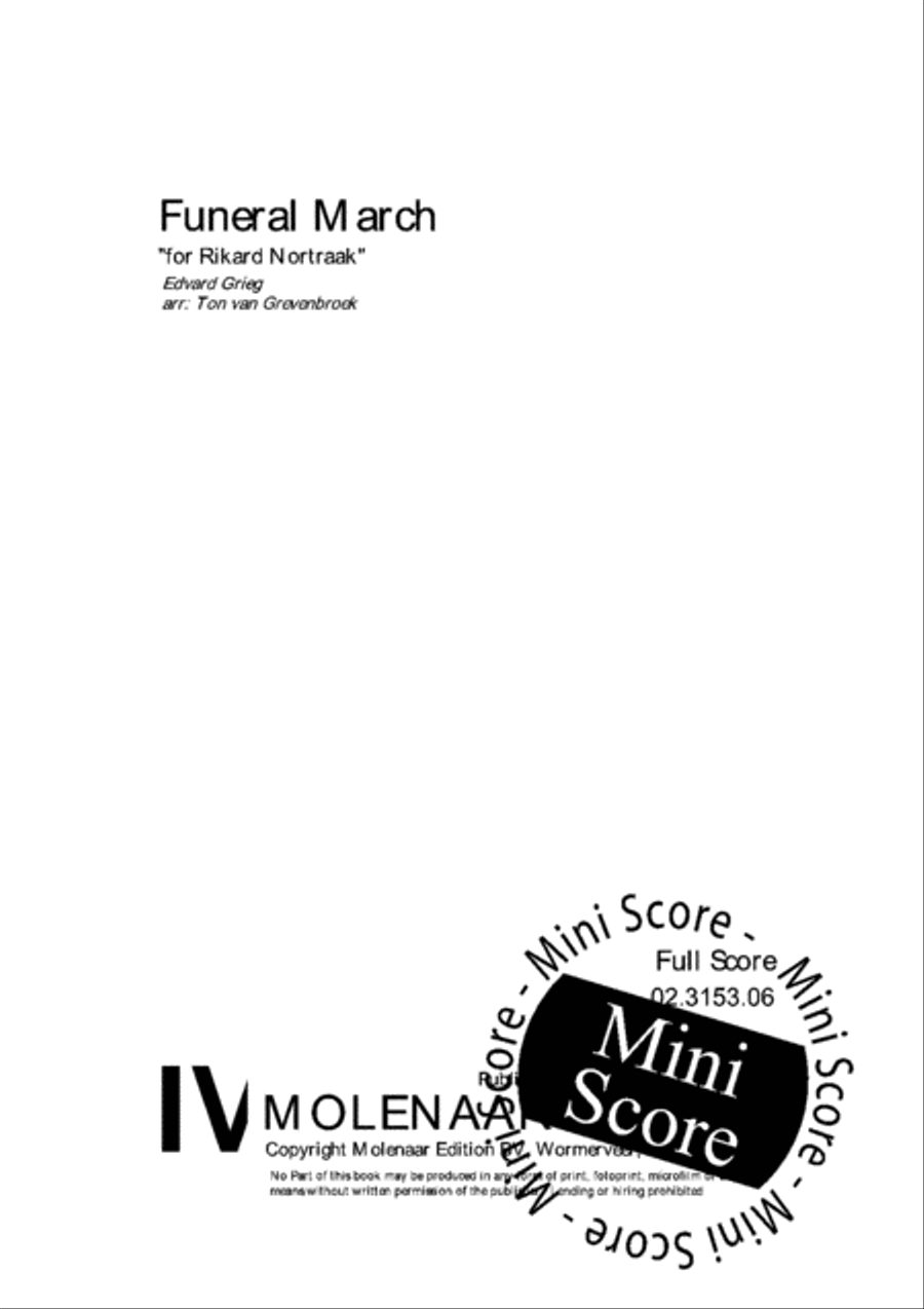 Funeral March Fanfare Band scores gallery preview page 3