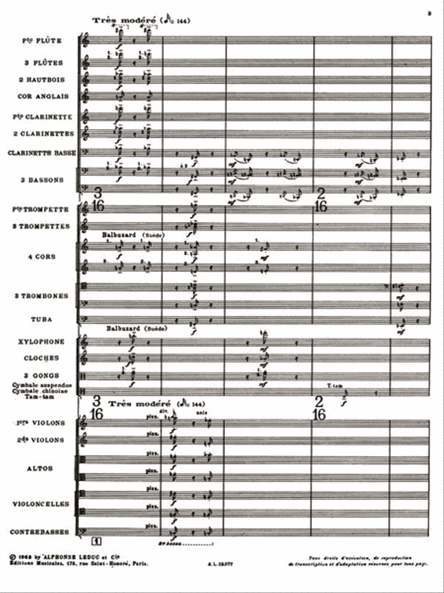 Time-colour (orchestra) Orchestra scores gallery preview page 2