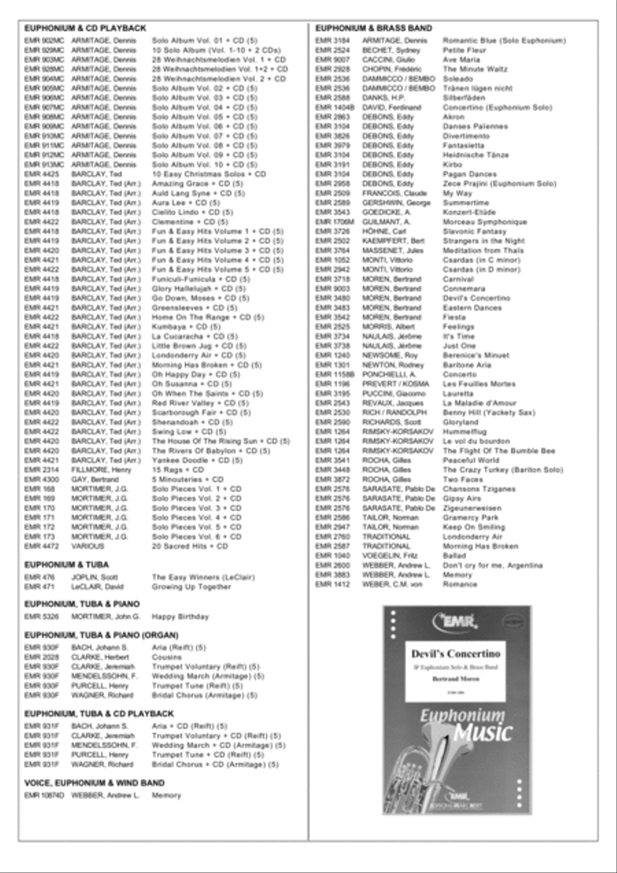 Camptown Races Camptown Races Euphonium Quartet scores gallery preview page 7