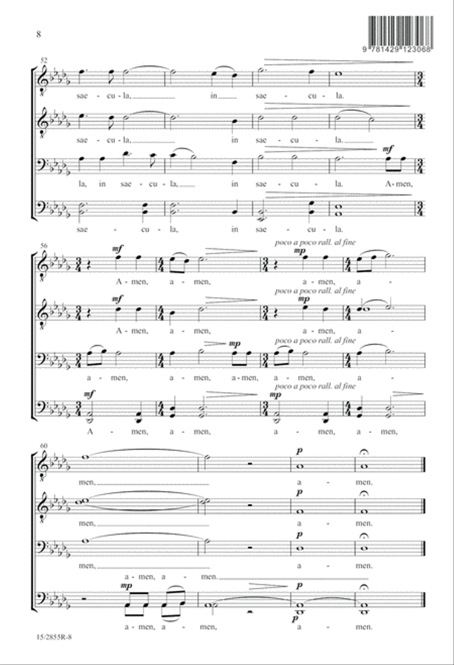 Pater Noster Pater Noster TTBB scores gallery preview page 8