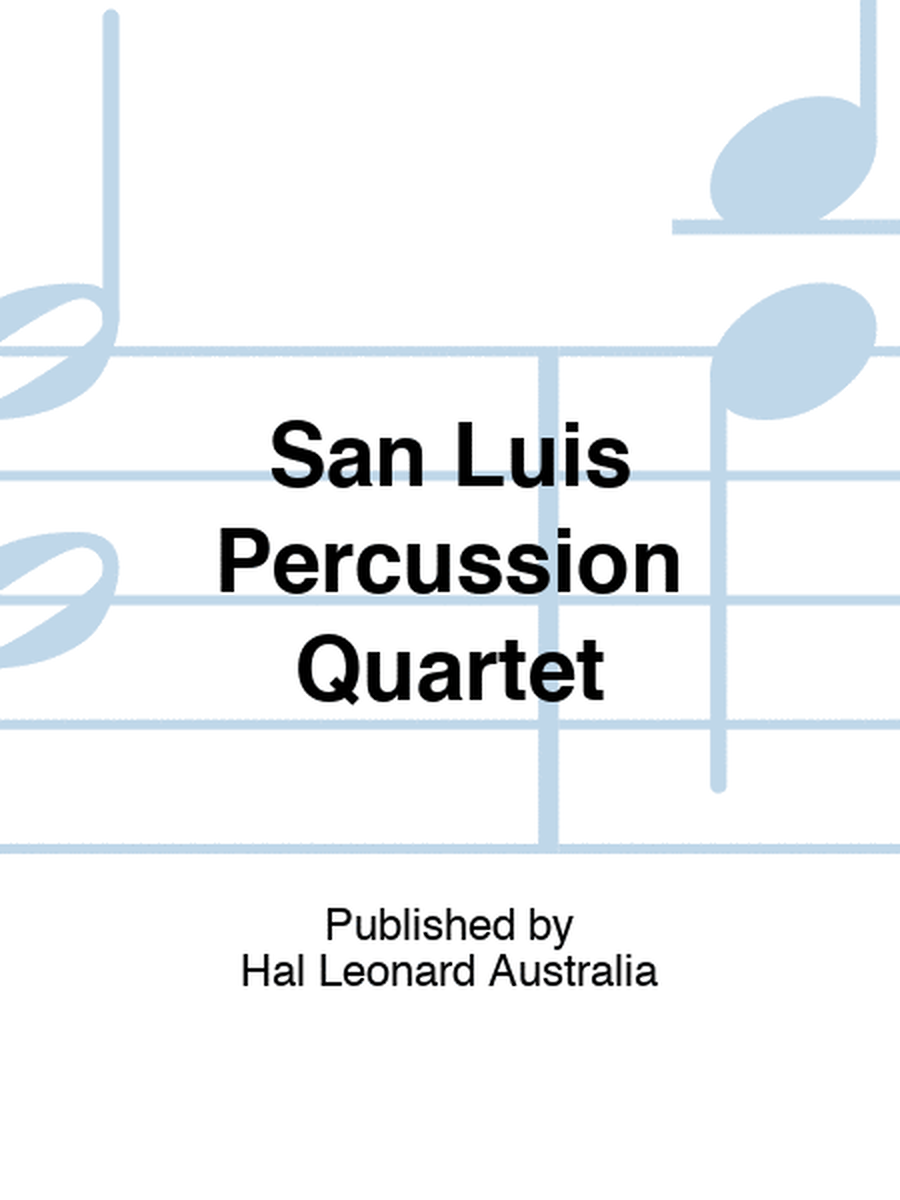 San Luis Percussion Quartet