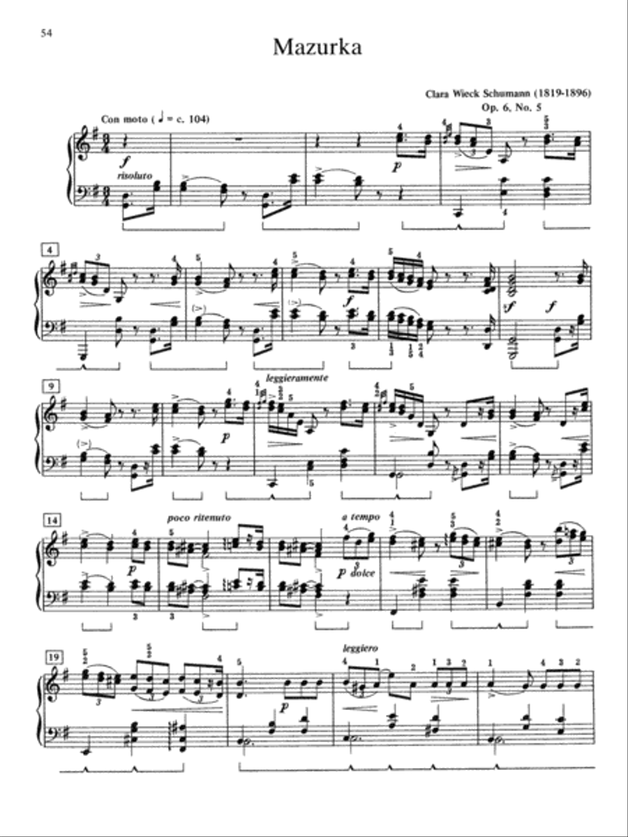 At the Piano with Women Composers Piano Solo scores gallery preview page 11