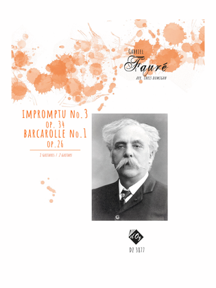 Book cover for Impromptu, No. 3, op. 34 / Barcarolle, No. 1, op. 26