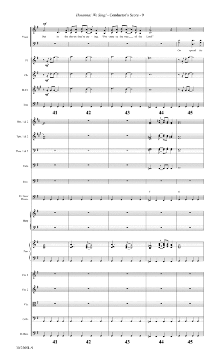 Forsaken Choir scores gallery preview page 11