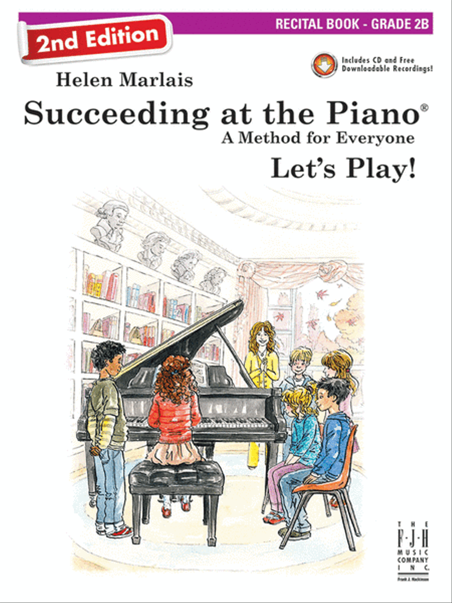Succeeding at the Piano, Recital Book - Grade 2B (2nd Edition) Piano Method scores gallery preview page 1