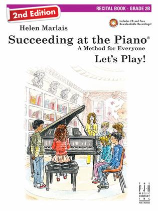 Book cover for Succeeding at the Piano, Recital Book - Grade 2B (2nd Edition)