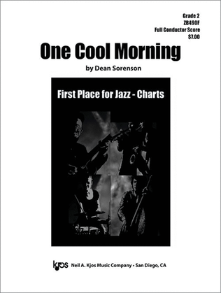 Book cover for One Cool Morning - Score
