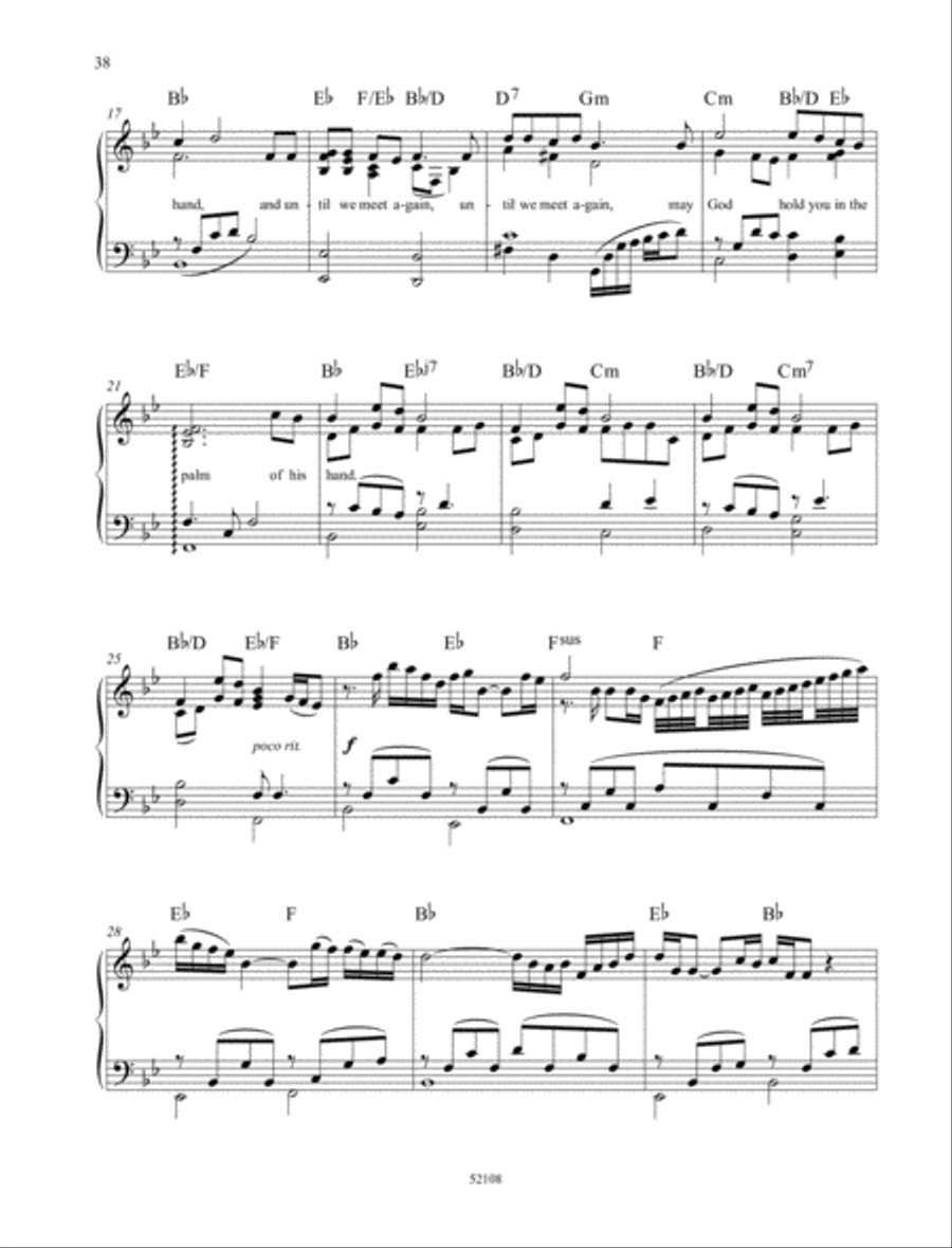 An Irish Blessing Piano Solo scores gallery preview page 2