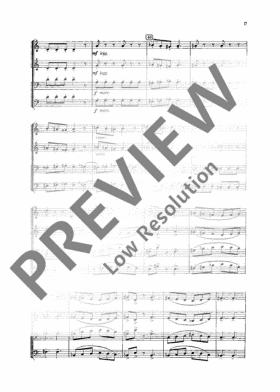 Suite Trombone scores gallery preview page 18