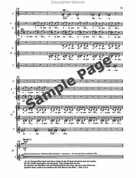 Motetus I 2 Satb Choirs
