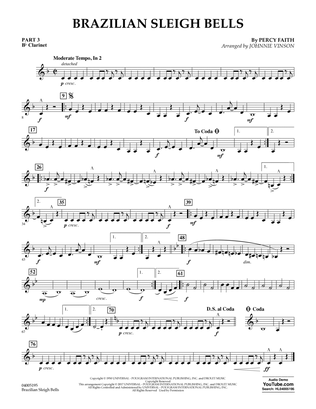 Brazilian Sleigh Bells - Pt.3 - Bb Clarinet