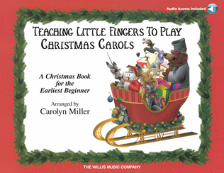 Book cover for Teaching Little Fingers to Play Christmas Carols