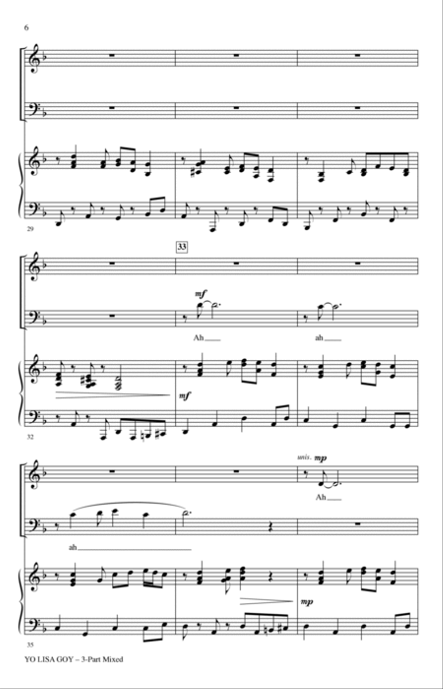Lo Yisa Goy Lo Yisa Goy 3-Part scores gallery preview page 4