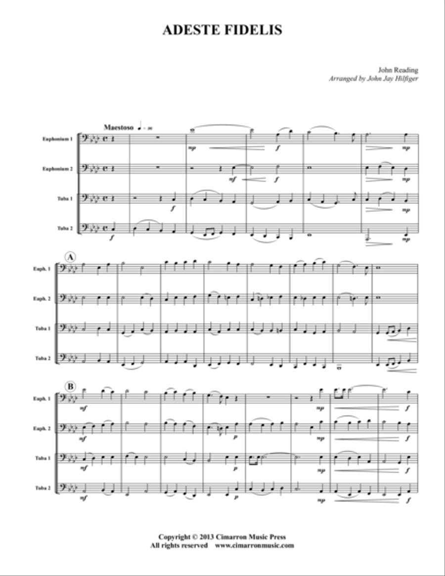 Adeste Fidelis Adeste Fidelis EETT scores gallery preview page 1