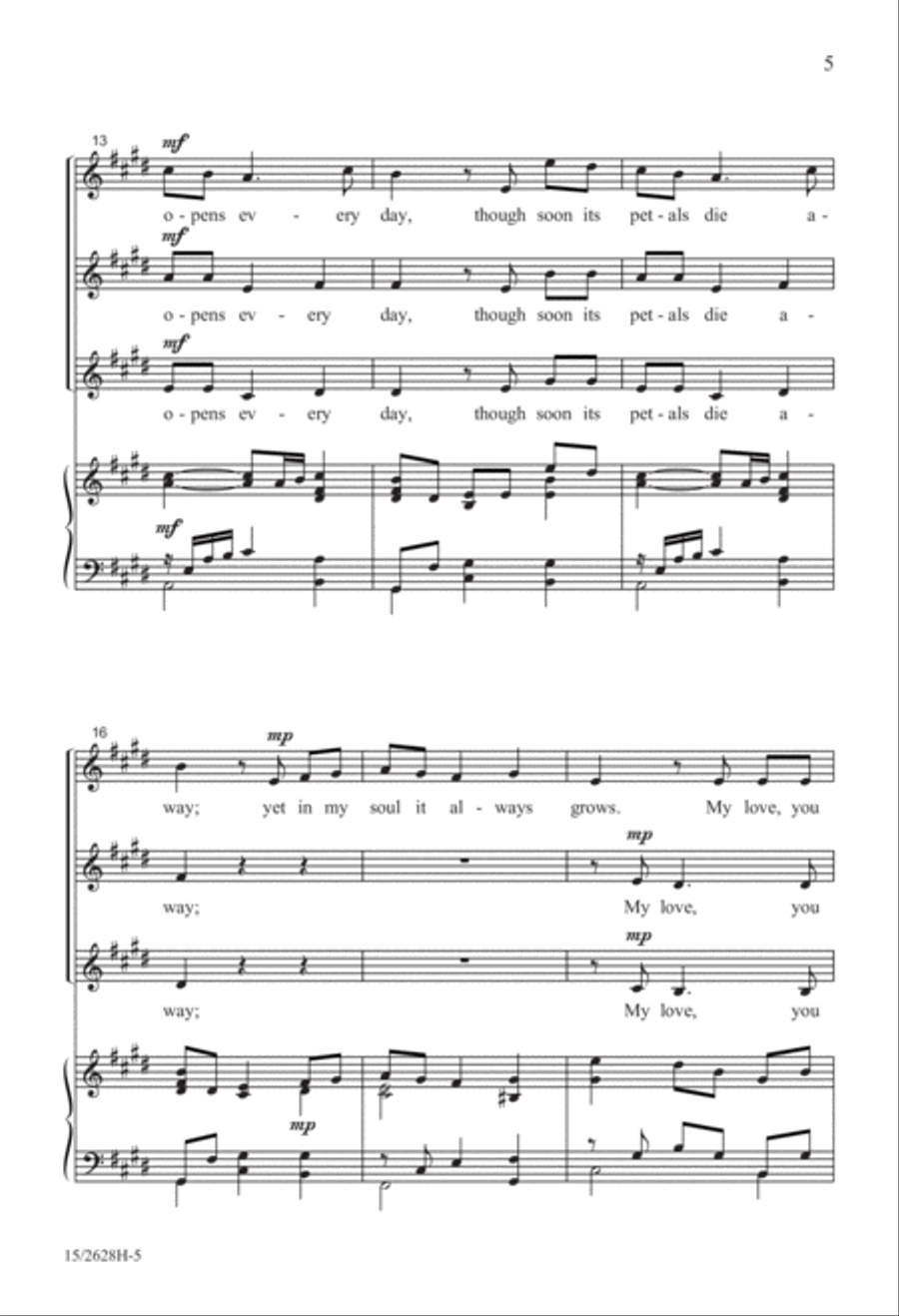 The Last Blue Rose The Last Blue Rose SSA scores gallery preview page 5