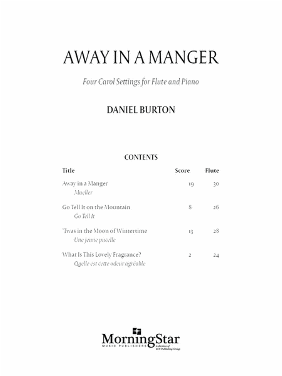 Away in a Manger Away in a Manger Flute Solo scores gallery preview page 3
