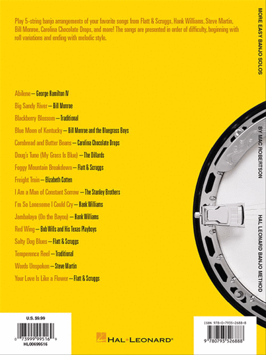 More Easy Banjo Solos - 2nd Edition Banjo scores gallery preview page 6