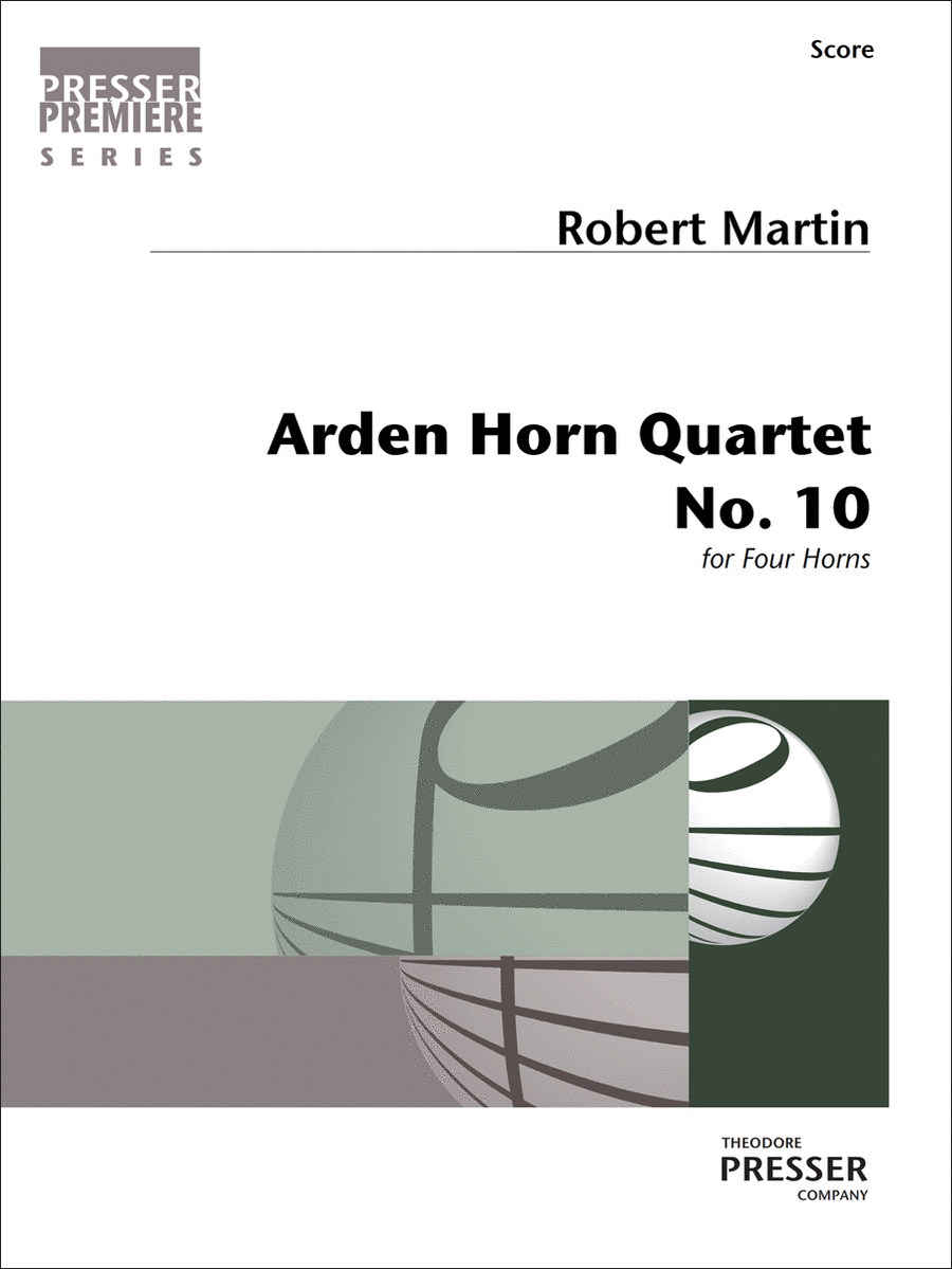 Arden Horn Quartet No. 10 French Horn Quartet scores gallery preview page 1