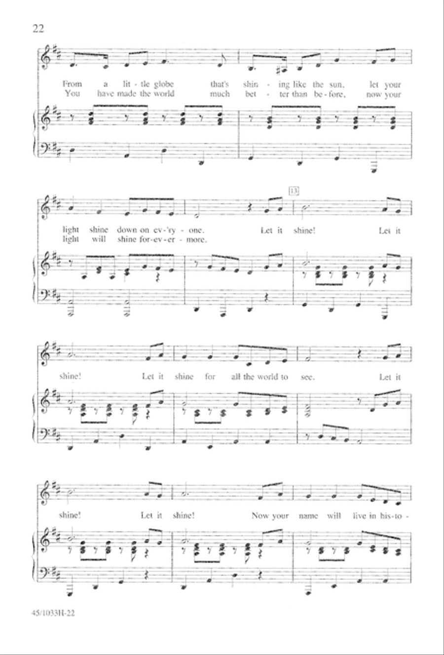 Watts It All About? The Whole Shocking Story Unison Choir scores gallery preview page 23