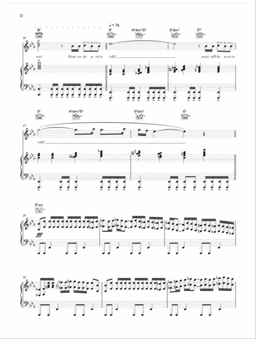 United States of Eurasia (+ Collateral Damage) Piano, Vocal, Guitar scores gallery preview page 3