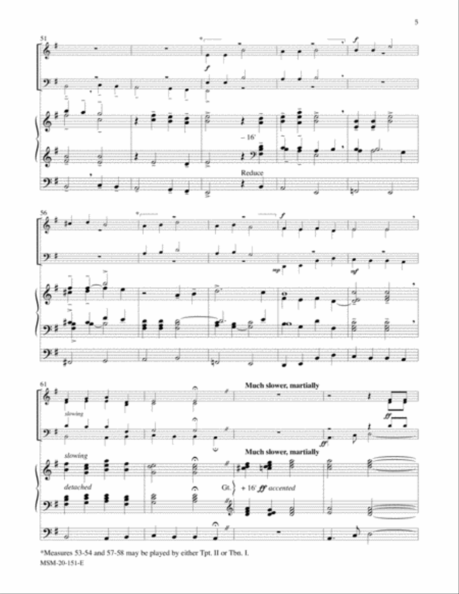 On This Day Earth Shall Ring Trumpet scores gallery preview page 5